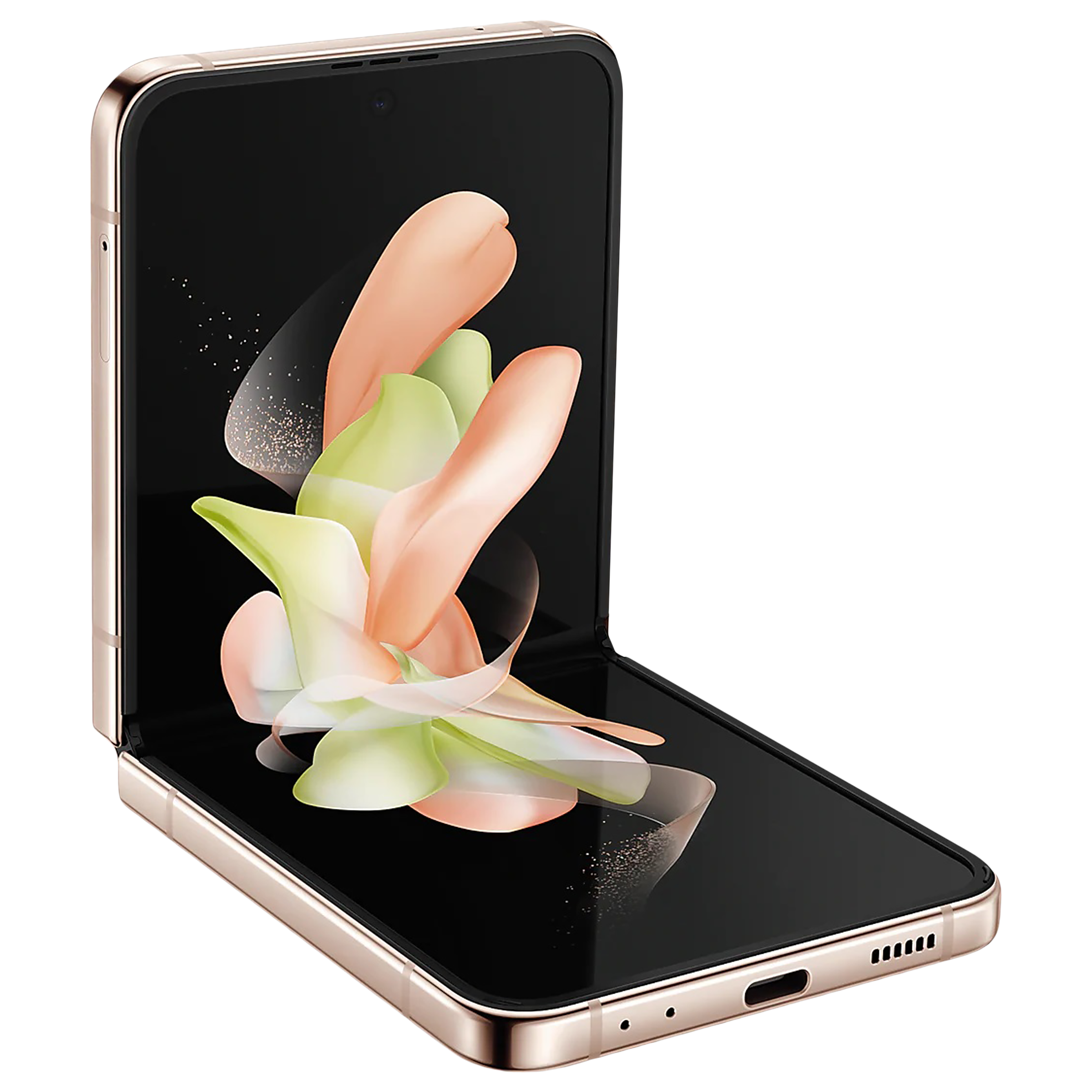 スマートフォン本体 Galaxy Z Flip4 256GB Pink Gold Buy SAMSUNG Galaxy Z Flip4 5G (8GB RAM, 256GB, Pink Gold